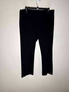 Elliott Lauren Black Pull ON Pants sz 14